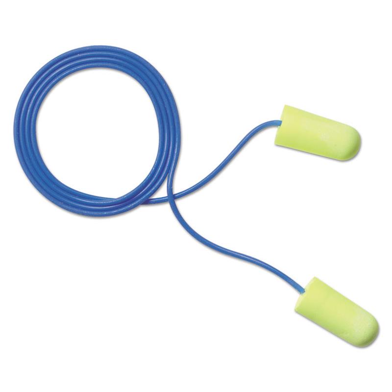 E-A-RSOFT YELLOW NEONS CORDED EARPLUGS - Tagged Gloves